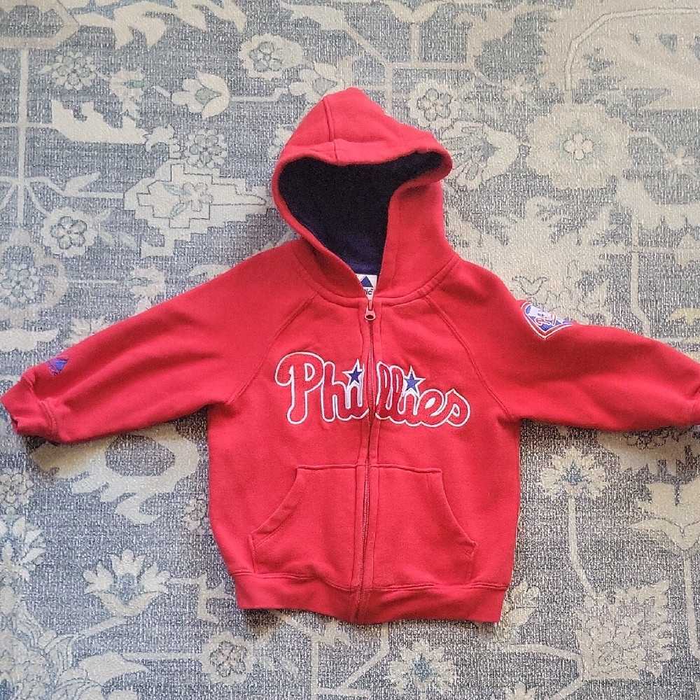 Kids Phillies zip-up hoodie